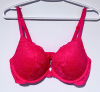 *new*  La Senza 34D red push-up bra 