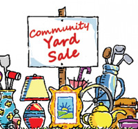 Street yard sale - Old Hwy 99 - April 27th 8am 