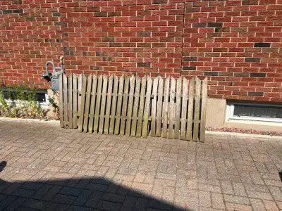 Fence outdoors, View more