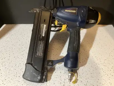 mastercraft Air-Powered Finish Nailer/Stapler, View more
