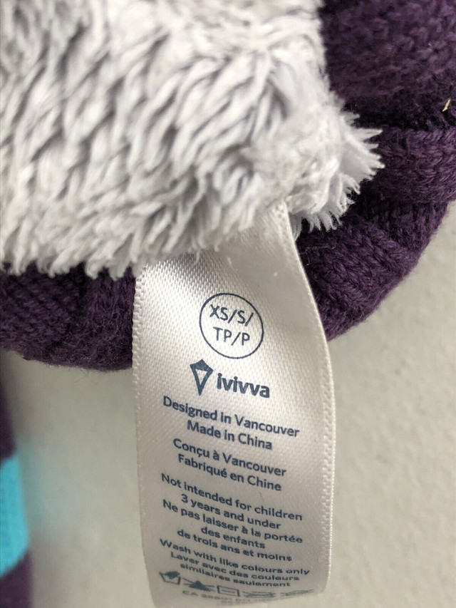 Girls Ivivva mittens Size XS/S in Kids & Youth in Markham / York Region - Image 4
