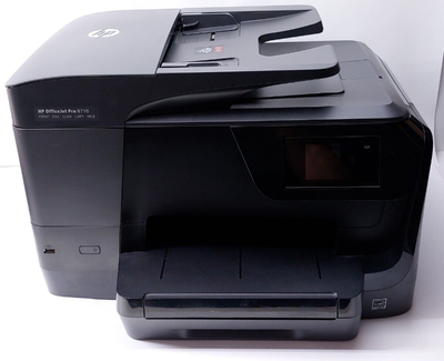 HP Officejet Pro 8710 All-In-One Wireless Printer - Black, View more