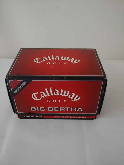 New - CALLOWAY BIG BERTHA -4 sleeves of 3 golf balls each, View more
