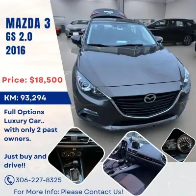 Mazda 3 GS 2016 automatic