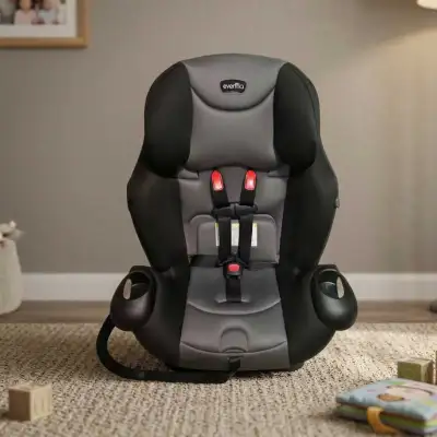 This Evenflo Sympathy Sport 3-in-1 car seat is designed to grow with your child, accommodating child...