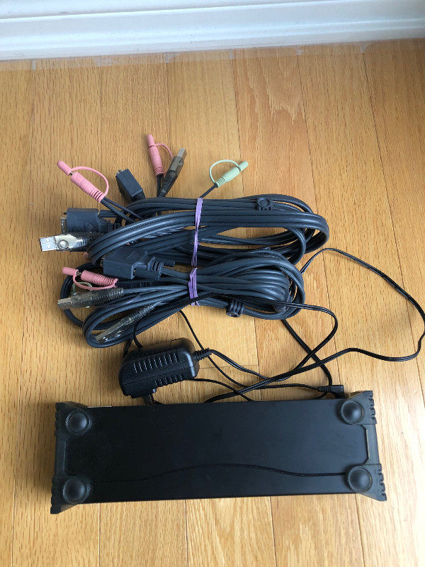 ATEN 2-Port USB DVI Dual Link - CH7.1 Surround Sound Audio KVM S in Cables & Connectors in Markham / York Region - Image 4