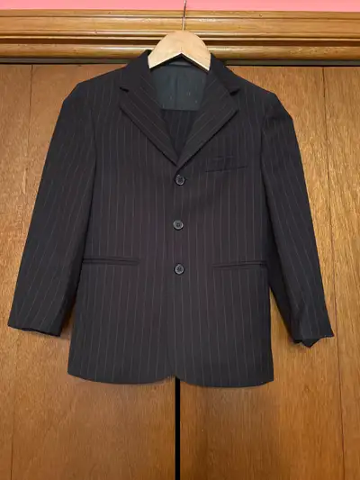 Boy’s Pinstriped Suit, View more