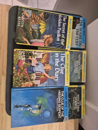 Hardy Boys Nancy Drew Vintage Books, View more
