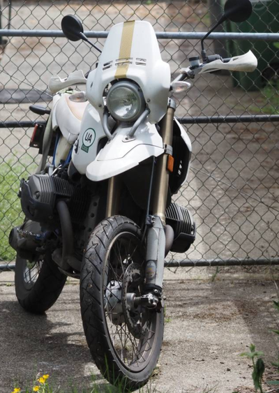 Modifications from stock: - Under seat aux fuel tank by Markus Sedlmeir. - Passenger pegs belong to...