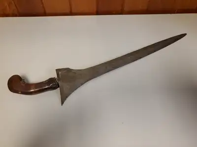 Rare Antique/Ancient Knife Brade Dagger 1600s To 1700s, View more
