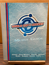 Hockey Book - World Cup of Hockey 2004 Media Guide