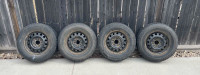 Bridgestone Blizzak Winter tires and steel rims