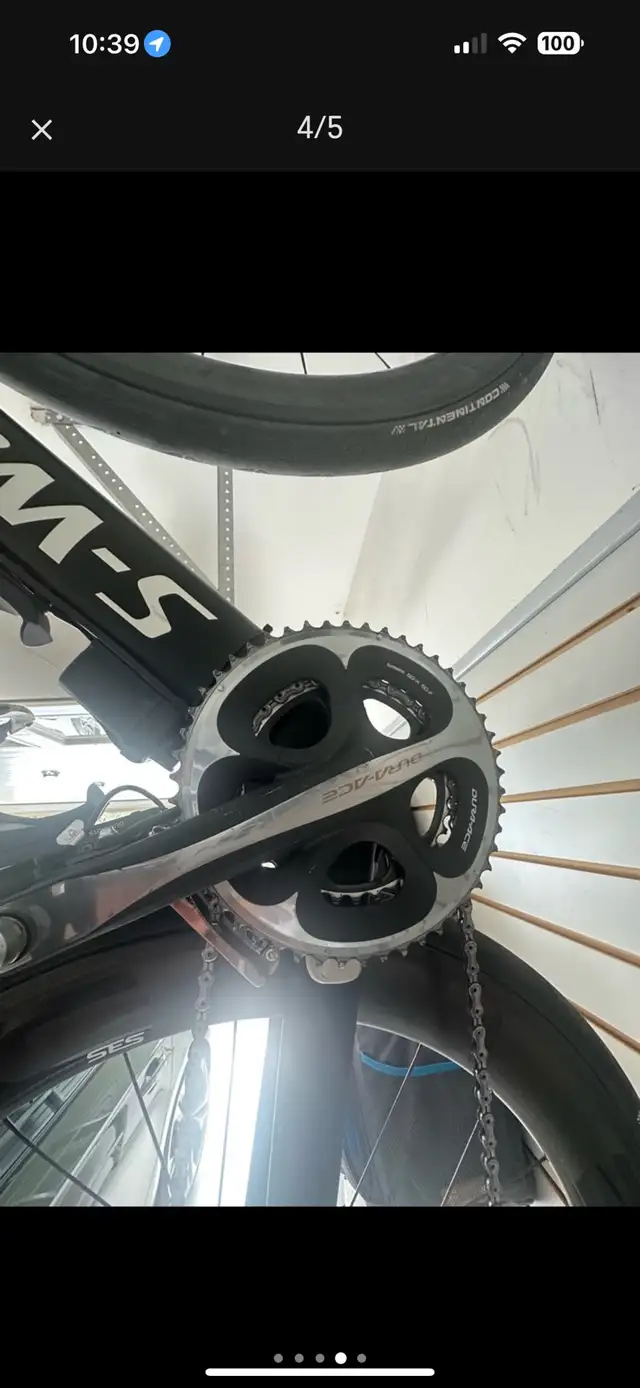 S-Works 56cm Venge Dura Ace Di2 ENVE road bike in Road in Kitchener / Waterloo - Image 5