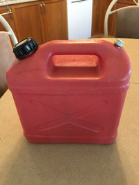 7 liter gas can used for caring water