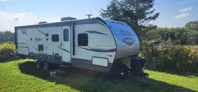 I'm selling a used 27-foot Puma Travel Trailer, perfect for family adventures and comfortable living...