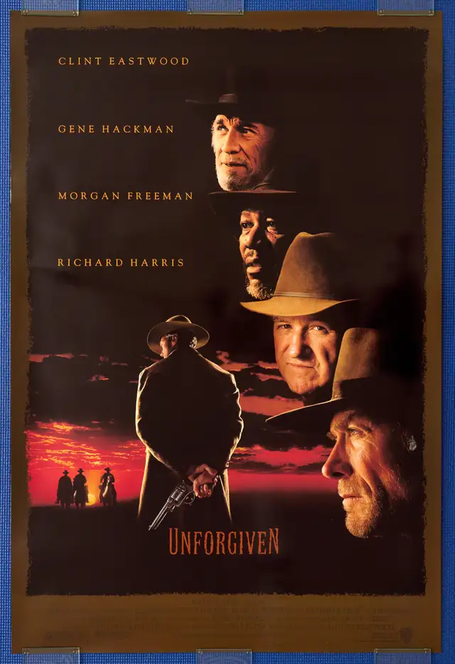 Original Authentic Unforgiven Movie Poster in Arts & Collectibles in Ottawa - Image 2