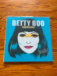 Betty Boo - 'Boomerang' Signed Pink Vinyl LP