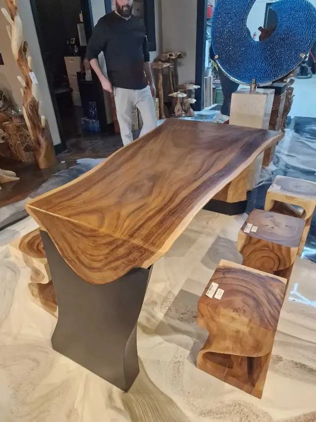 Live-Edge Dining Table✨️ in Dining Tables & Sets in Edmonton - Image 3