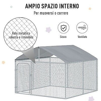 PawHut 7.5'Lx7.5'Wx5.6'H Large Outdoor Dog  Playpen in Accessories in City of Toronto - Image 4