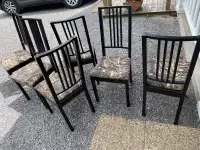 Camo dining room chairs