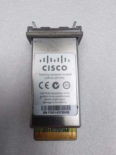 Cisco CVR-X2-SFP V02 Module SFP+ 10 Gigabit Converter Module (25051301)