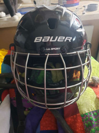 Youth hockey helmet 