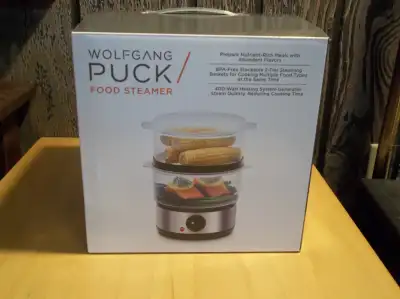 WOLFGANG PUCK FOOD STEAMER, View more