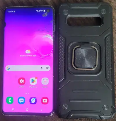 Samsung S10, 128gb,crack/spot, working , $80 final price , View more