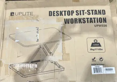 Sit-Stand Desktop Workstation, View more