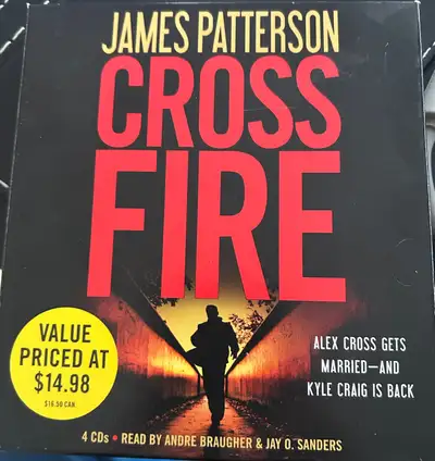 James Patterson Book "Cross Fire" on CD, View more