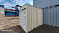 OUTDOOR STORAGE 10' BACKYARD SHED 10FT SHIPPING CONTAINER SEACAN