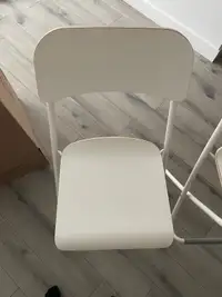 White IKEA Chairs 