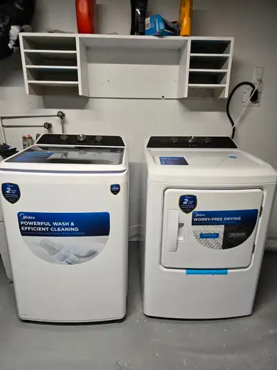 Midea Washer and Dryer, View more