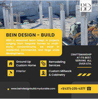Toronto's Premier General Contracting Firm - Bein Design Build