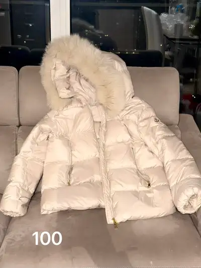Moncler Down Jacket with Fur Hood, View more
