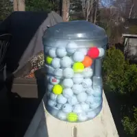 180 balles de golf usagées