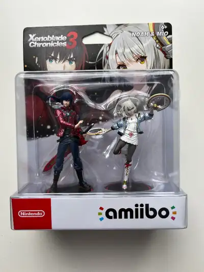 Amiibo - Xenoblade Chronicles - Noah and Mio, View more