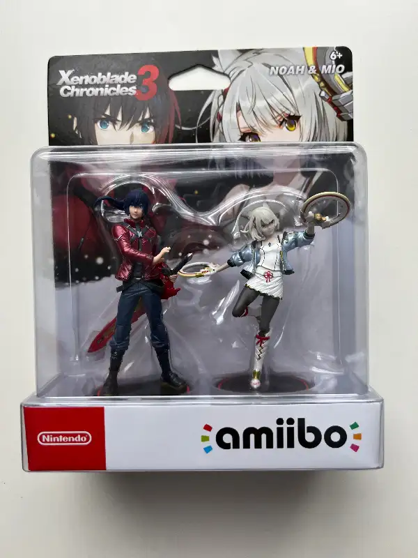 Amiibo - Xenoblade Chronicles - Noah and Mio