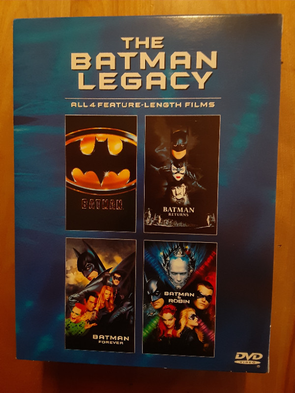 Coffret DVD - Original Batman 4 movies dans CD, DVD et Blu-ray  à Ouest de l’Île - Image 2
