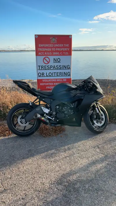 Puig windscreen Ohlins steering dampener Pazzo levers Graves full exhaust Tst tail light Tst tidy ta...