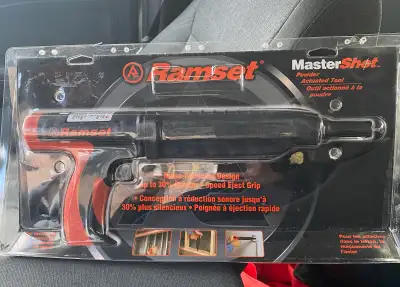 Brand new RAMSET master shot Still in a package Home Depot Price : $196 plus tax = $221 My price : $...
