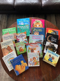 Lot of board books for babies and toddlers