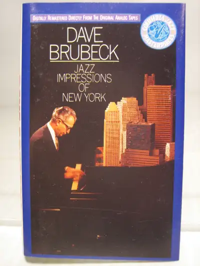 DAVE BRUBECK - JAZZ IMPRESSIONS OF NEW YORK CASSETTE TAPE, View more