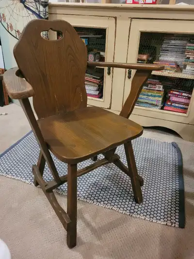 vintage wood chair, View more