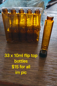 Roller, dropper bottles for Essential oils