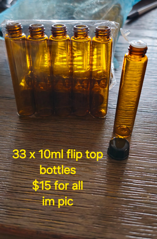 Roller, dropper bottles for Essential oils in Hobbies & Crafts in Corner Brook