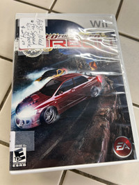 WII NINTENDO Need for Speed Complete Video Game Showcase 319