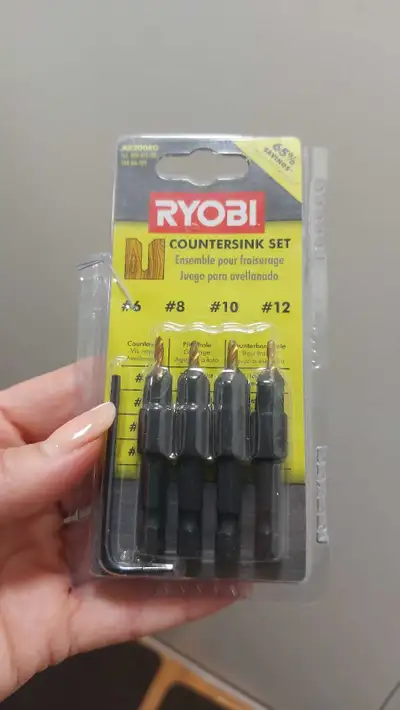 Ryobi countersink drill bit, View more