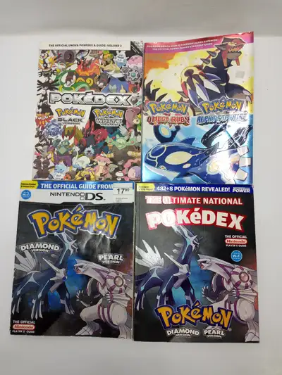 Pokémon Strategy Guides & Pokédex Lot - Nintendo DS / 3DS, View more
