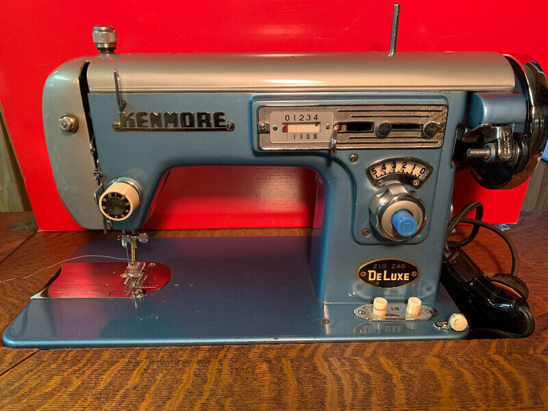 Vintage Kenmore Zig Zag Deluxe (DeLuxe) Sewing Machine, $290, Hobbies &  Crafts, Norfolk County
